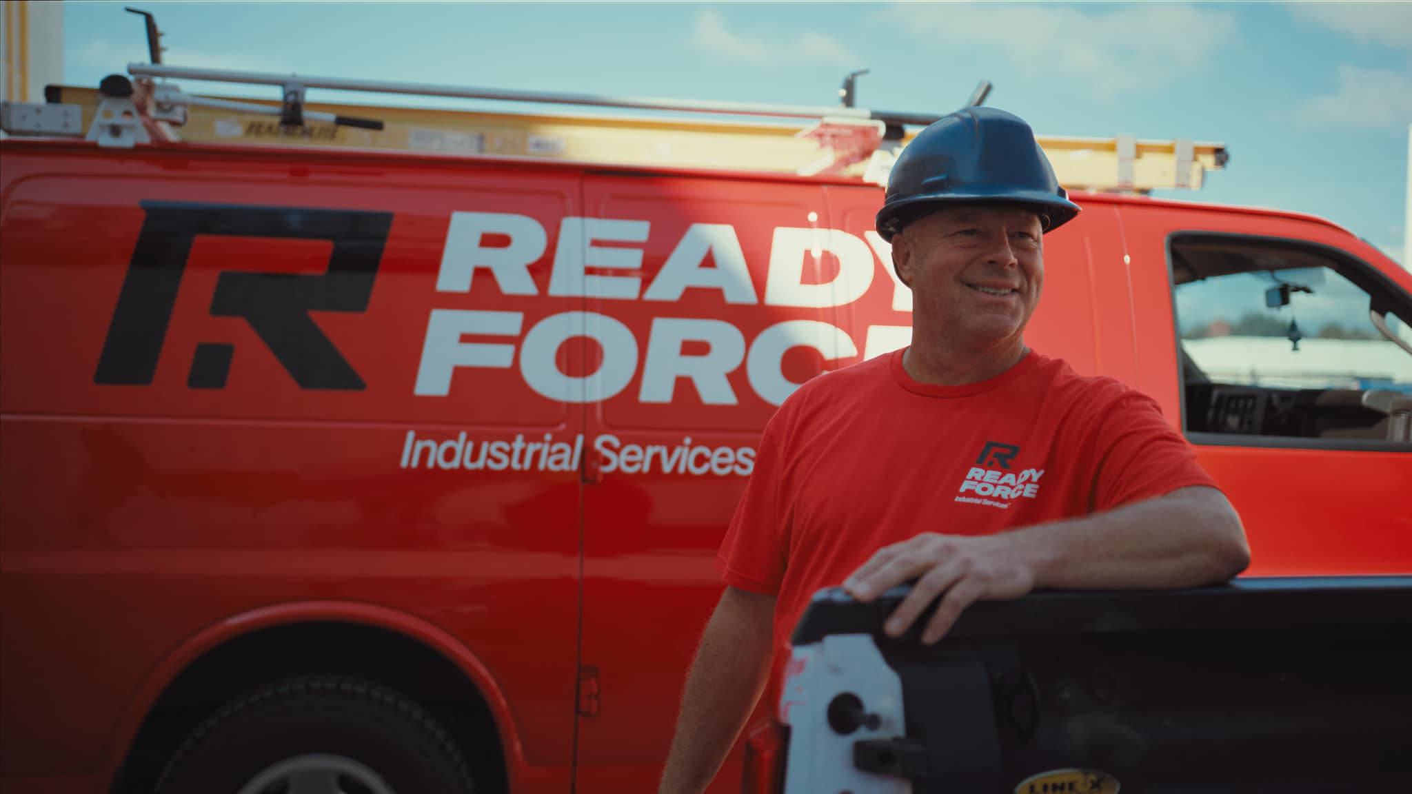 A ReadyForce operator on the plant floor